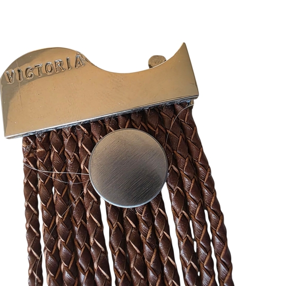 Victoria Emerson Brown Leather Bracelet - Picture 4 of 8